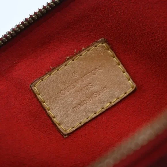 LOUIS VUITTON Pallas 2Way Shoulder Hand Bag Monogram Leather Red M41175 638EG327 - Picture 12 of 16